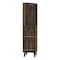 Tuhome Cincinatti Corner Bar Cabinet, Cup Rack, Two External Shelves, One Drawer, Four Legs, Dark Brown BLB7766 - alternate 5